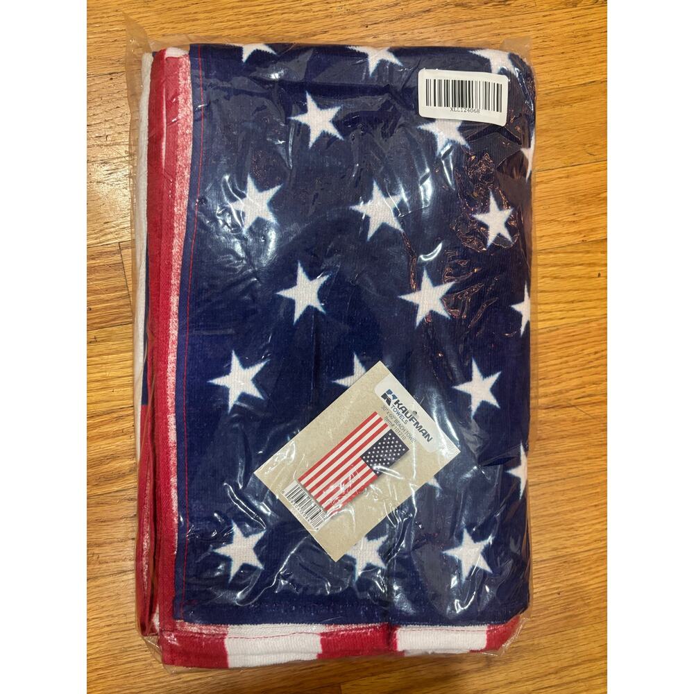 USA Flag Beach Towel